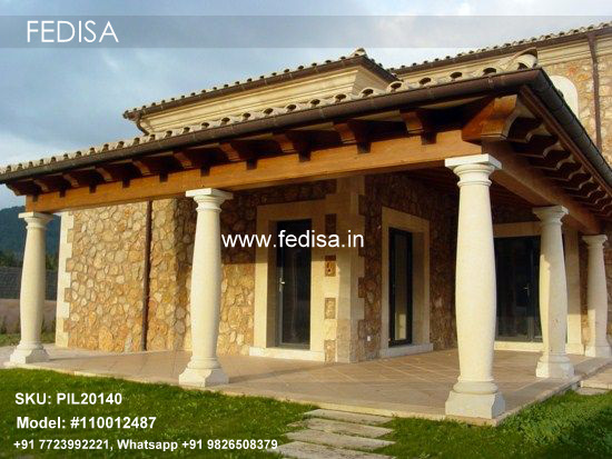 Patio Pillars Columns Ghar Ka Pillar Pooja Room Pillar Design