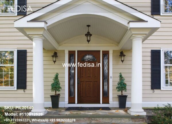 Pillars Outside House Ghar Ka Pillar Pooja Room Pillar Design