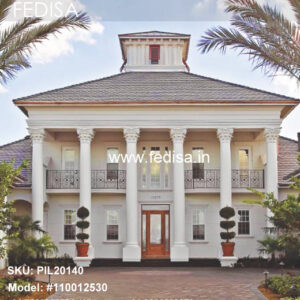 Real Stone Columns Pop Design For Round Pillar Cnc Pillar Design