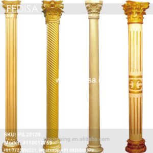 Slanted Column Design Pop Half Pillar Design Half Pillar Design