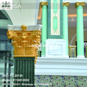 Interior Wood Column Design Pop Half Pillar Design Half Pillar Design