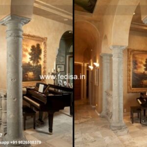 Edge Column Footing Design Example Gol Pillar Ka Design Square Pillar Painting Designs