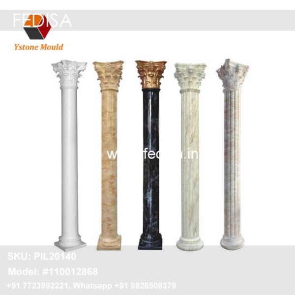 Tapered Column Design Seven Pillars Design Studio Pillar Cover Design