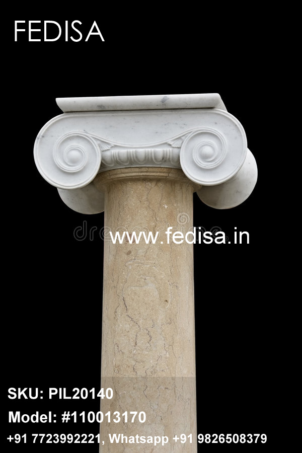 Exterior Pillars Modern House With Pillars Tiles Design For Pillars