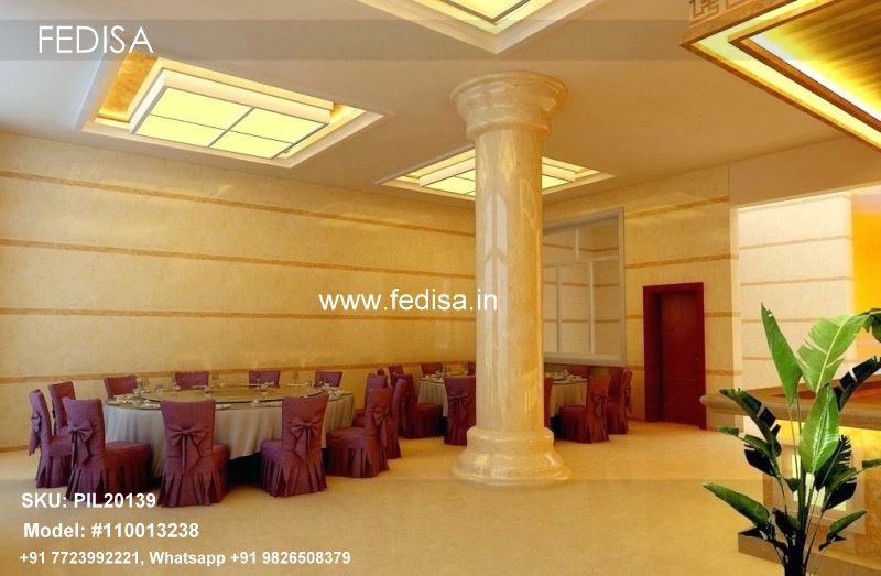 Reclaimed Stone Pillars Single Pillar Design Gym Pillar Design