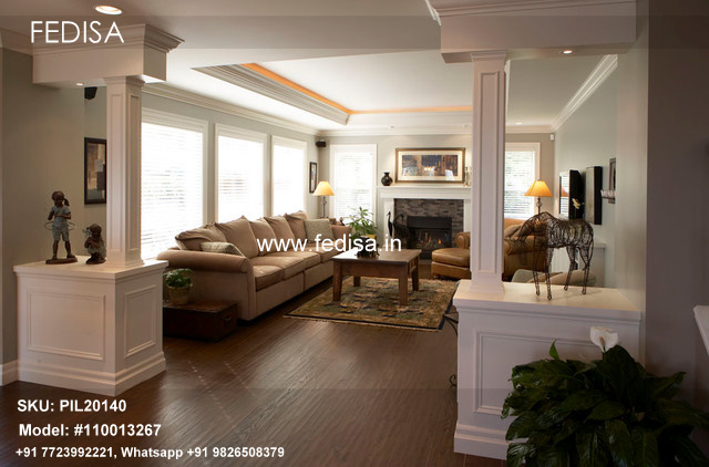 Reclaimed Wood Pillars Cement Design Pillar Round Pillar Plaster Design