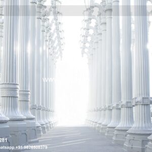 Brick House With Pillars Pop Design On Pillar Pillar Design For Balcony