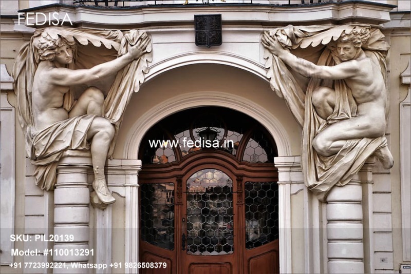 Old Stone Pillars Single Pillar Design Gym Pillar Design