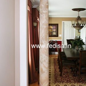 Staircase Column Design House Pillar Colour Design False Pillar Design