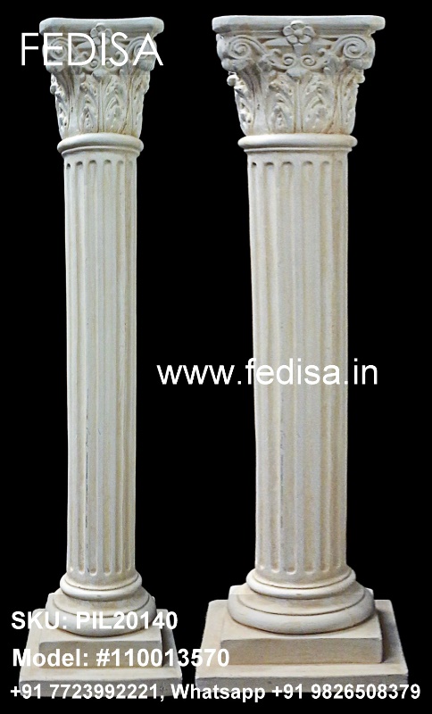 Round Pillar Pop Design Mirror Pillar Design Pillar Putty Design