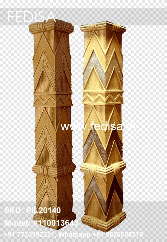 Gold Pillar Design Mirror Pillar Design Pillar Putty Design
