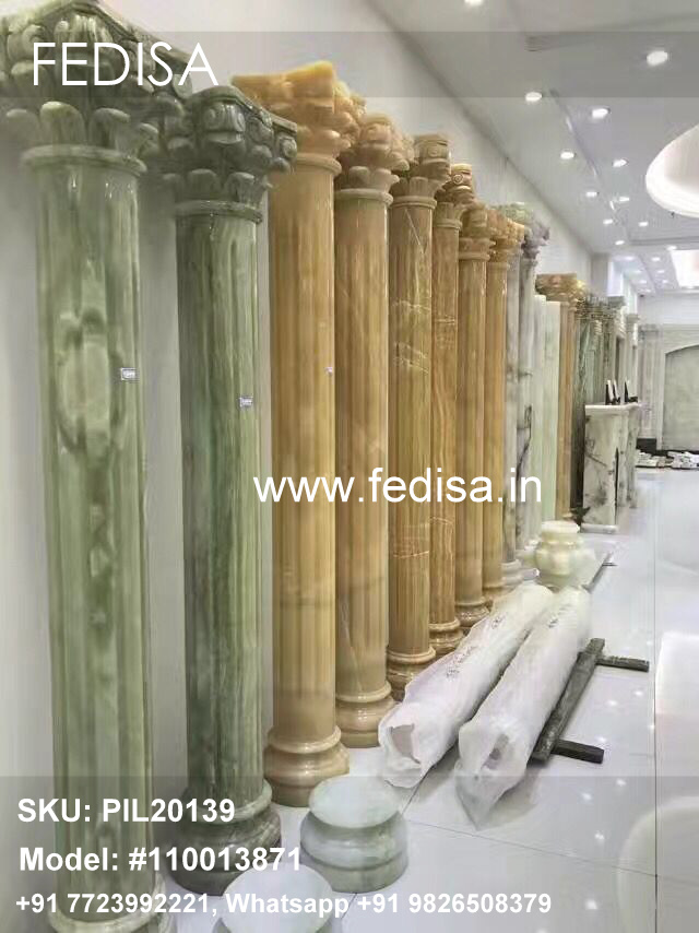 Stone On Pillars Fancy Pillar Design Wood Design Pillar