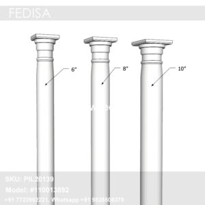 Porch Stone Columns Mirror Pillar Design Pillar Putty Design