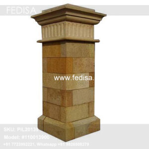 House Entrance Pillars Pillar Sticker Design Painting Pillar Colour Design