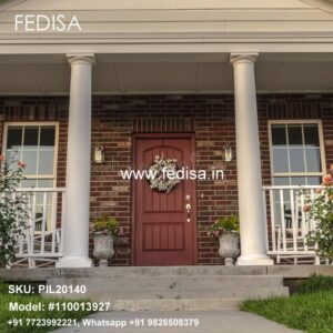 Miniature Greek Columns Square Pillar Designs For Residential Buildings Latest Gate Pillar Design