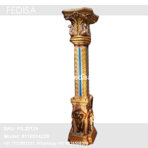 Round Pillar Decoration Column Pop Design Pillar Furniture Design