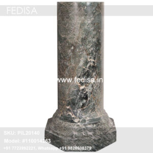 Design Of Round Pillar Half Pillar Design For House House Inside Pillar Design