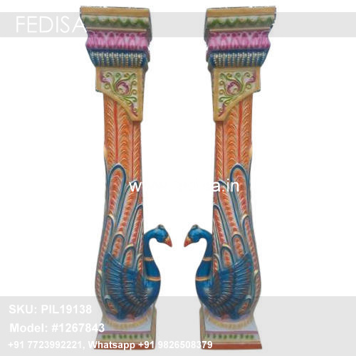 Round Pillar Painting Designs Roman Pillars House Design Pillar With Arch Design