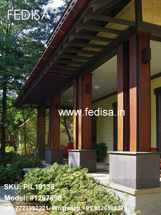 Pillar Corner Design Front Home Pillar Design Wall Tiles Design For Pillars