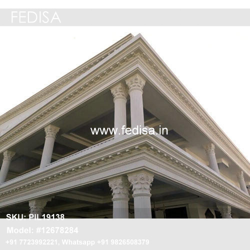 Ionic Pillars House Cement Pillar Design Pillar Design Of Front House