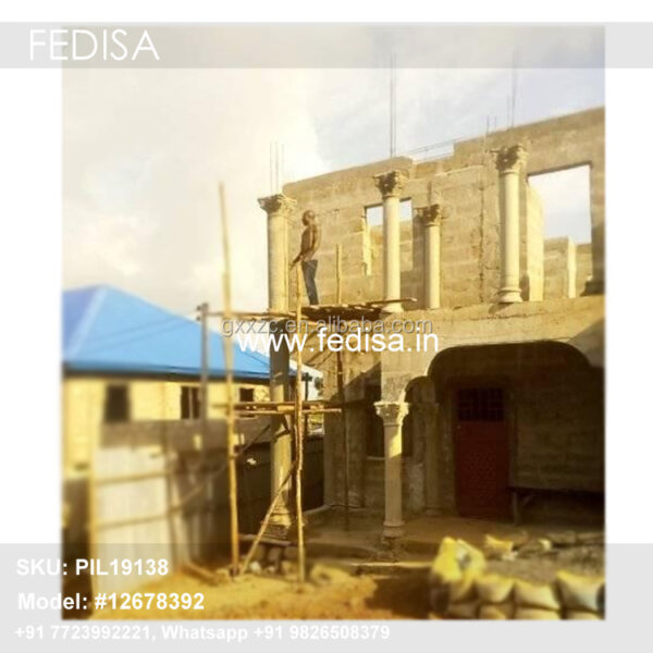 Natural Stone Columns House Cement Pillar Design Pillar Design Of Front House