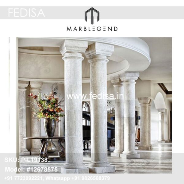 Front Entrance Columns Wooden Pillar Design For Temple Mandir Ke Pillar Ki Design