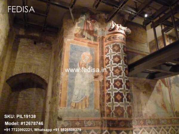 Modern House Front Pillar Design Wooden Pillars For Pooja Room Granite Pillar Ki Design