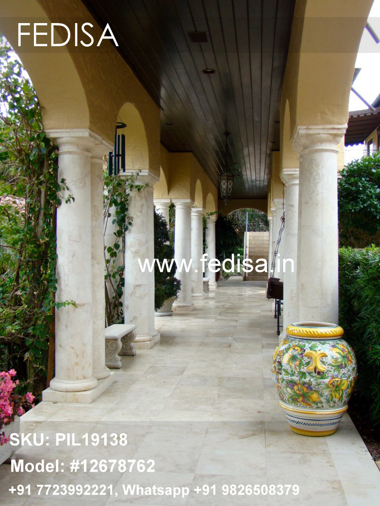 Rectangular Combined Footing Modern Pillar Painting Design Pillar Design For Living Room