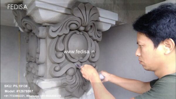 Column In Living Room Readymade Pillar Design Shop Pillar Design