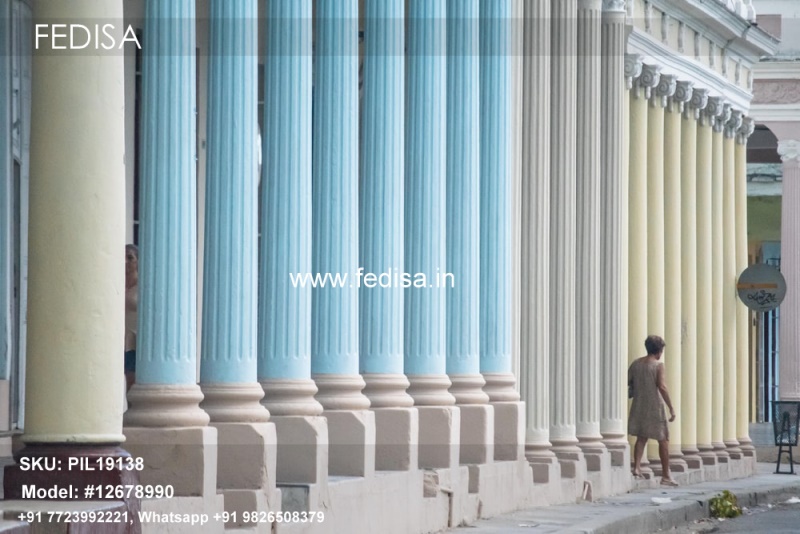 Stone Column Design Example New Model Pillar Design Dining Hall Pillar Design