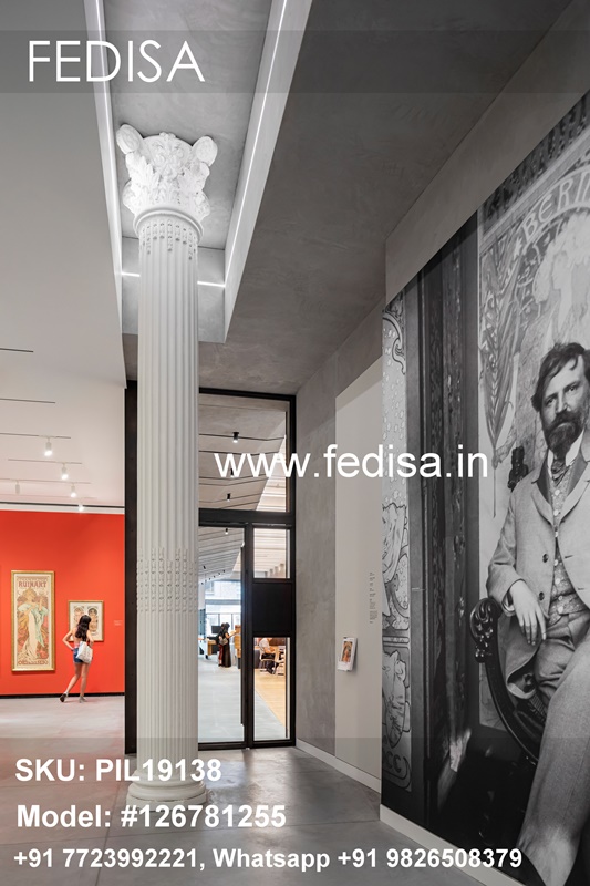 Isolated Column Footing Design Stambha Design House Mandir Column Design