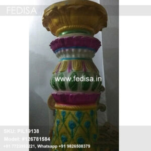 Pvc Pillar Design Brick Design Pillar Round Pillar Design For Residential Buildings