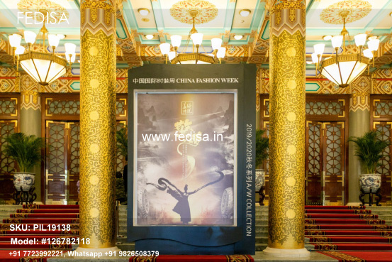 White Brick Columns Portico Round Pillar Design Pillar New Design