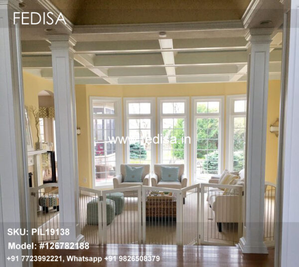Brick Entrance Pillars Home Mandir Pillar Design Interior Design Columns Pillars