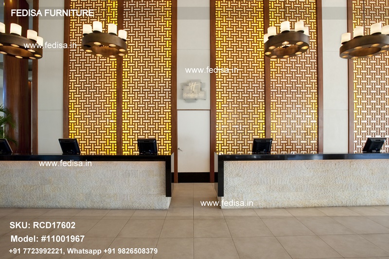 Reception Table Angled Reception Desk Reclaimed Wood Front Desk Reception Curved Desk