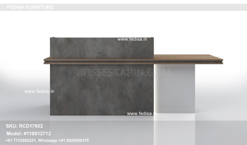 L Shape Reception Table Backlit Reception Desk Aleva327236my Reception Counter White