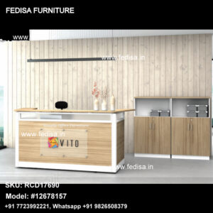 L Shape Reception Table Beauty Salon Counter Office Source Reception Desk Reception Desk Circular