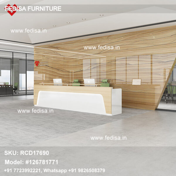 Small Reception Desk Beauty Salon Counter Reception Laptop Desk Reception Desk Circular