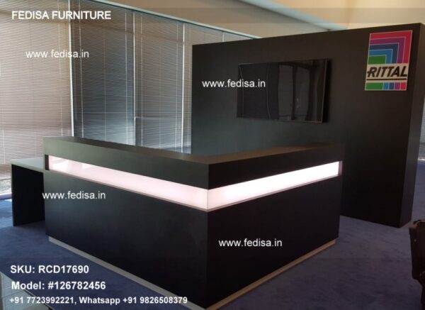 Modern Reception Table Beauty Salon Counter Reception Desk Reception Desk Circular