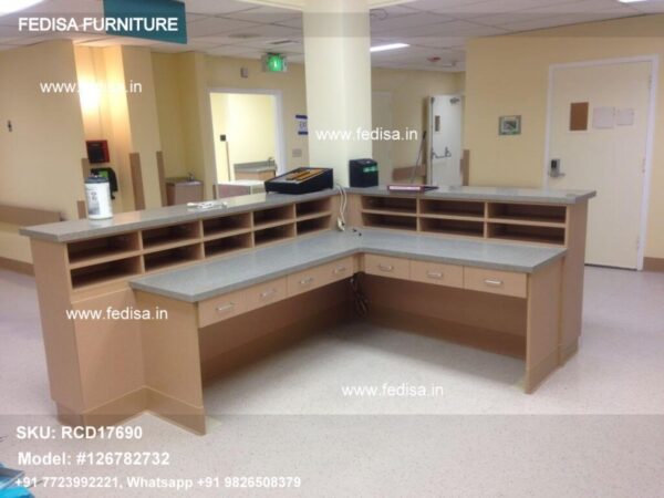 Small Reception Table Bespoke Reception Desk Reception Desk Gray Reception Desk For Clinic