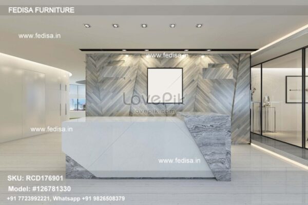 Reception Office Boss Office Glazed Reception Desk N253 Reception Desk With Led Light Reception Desk Front