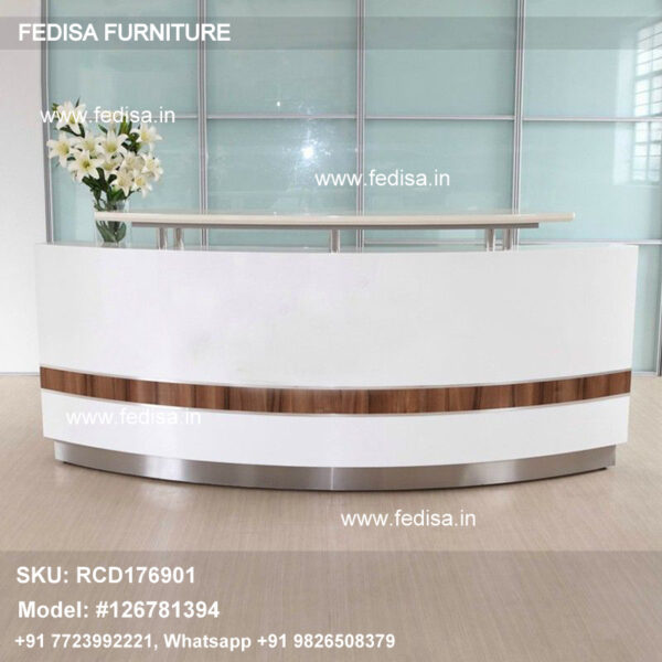 Counter Desks Boss Glazed Reception Desk N260 Retro Reception Desk Reception Desk For Two