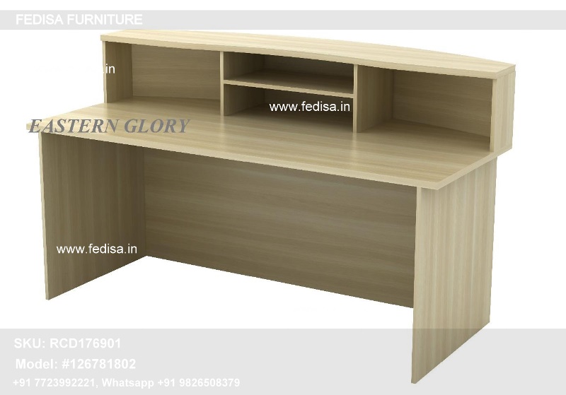 Office Receptionist Chairs Curved Wood Reception Desk Modern Reception Desk Revit Reception Workstation
