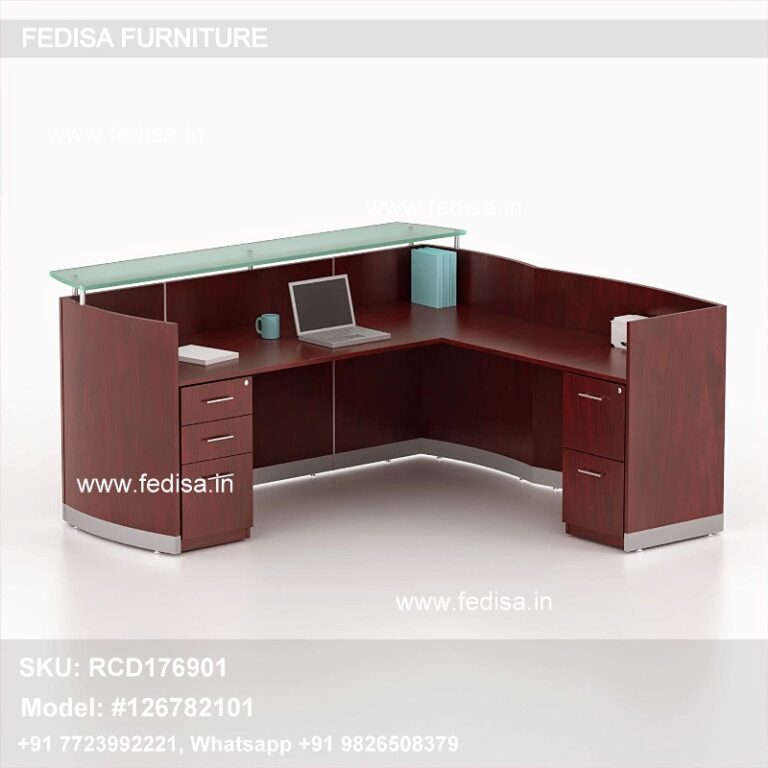 Small Reception Desk Curved Wood Reception Desk Sit Stand Reception ...
