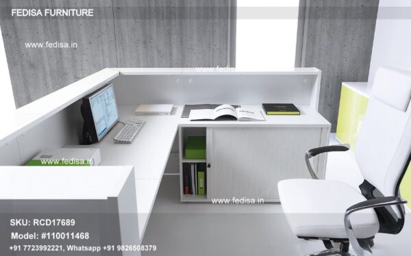 Modern Reception Table 30 Person Reception Desk Clinic Reception Counter Reception Area Desk