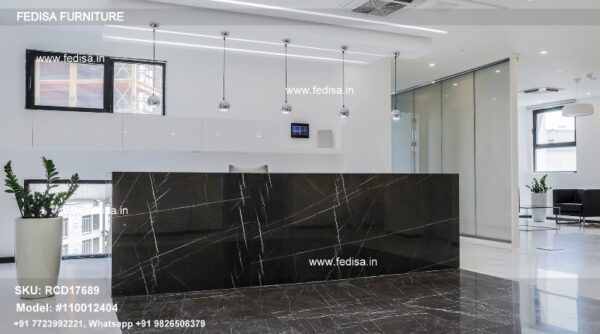 Salon Reception Desk 105th Hand Reception Desk Straight Reception Desk Reception Area Table And Chairs
