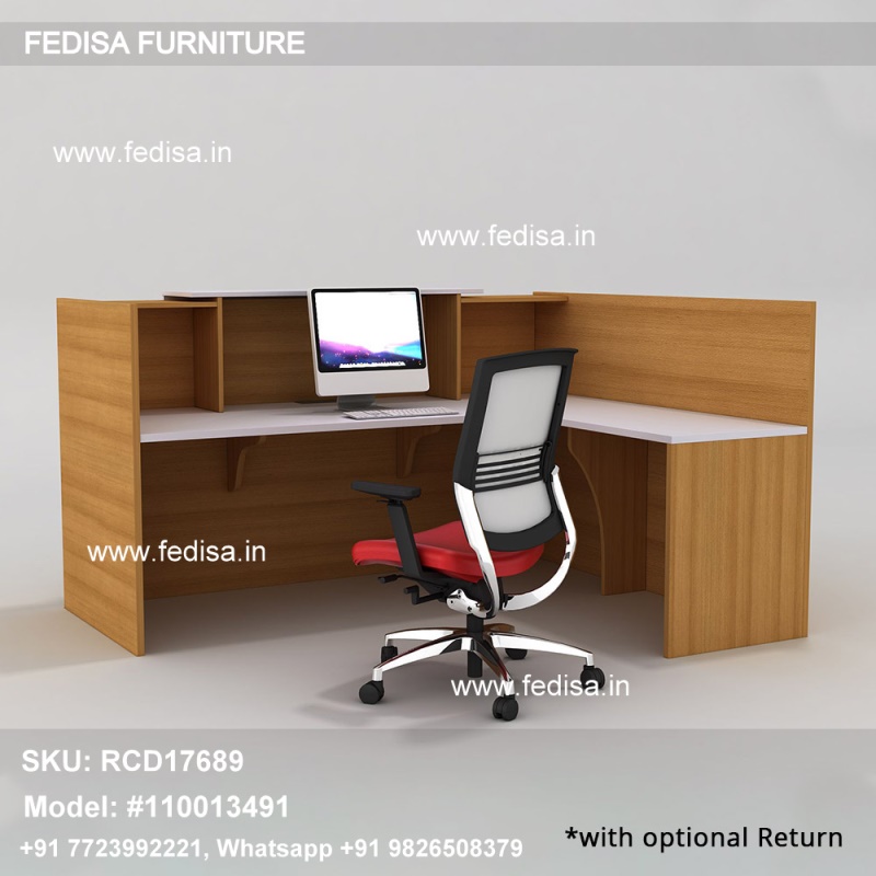 L Shape Reception Table 63 Ft Reception Desk Lorell Reception Desk Reception Counter Furniture