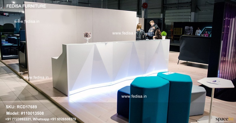 Designer Reception Desk 338 Foot Reception Desk Mdd Desks Reception Counter For Sale