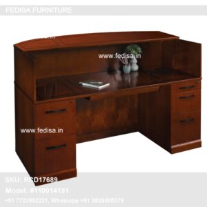 Modern Reception Table 644 Foot Reception Desk Tufted Reception Desk Reception Counter For Sale
