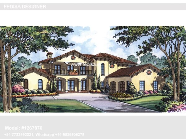 Front View Of House Luxuryvillasstay Residential House Design Basement Floor Plans